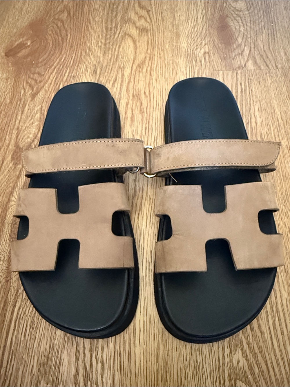 STEVE MADDEN MAYVEN SANDAL - TAN NUBUCK, size 7 - Picture 11 of 11